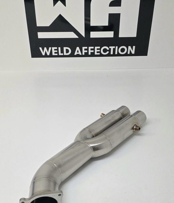 DPF Delete Pipe Big size90mm for Audi A6 / A7 / SQ5 3.0 Bi-Turbo TDi Engine