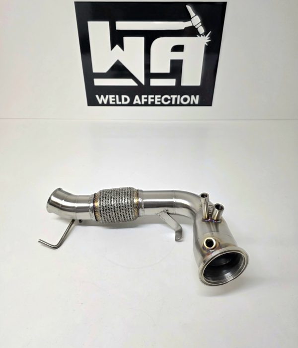 BMW F40 M135i/F44 M235i xDrive B48 Catless Downpipe