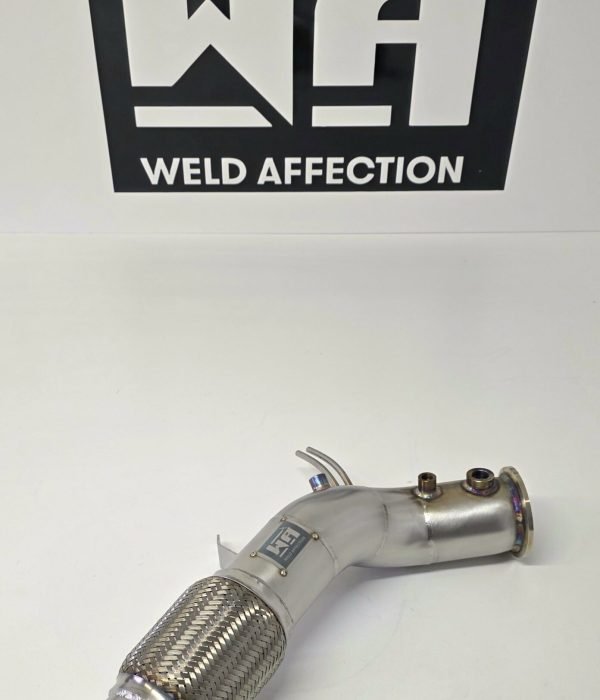 Downpipe b57 90mm bmw g20 340d, bmw g30 530d